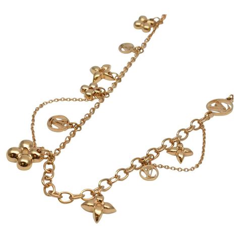 louis vuitton necklace womens|louis vuitton blooming necklace.